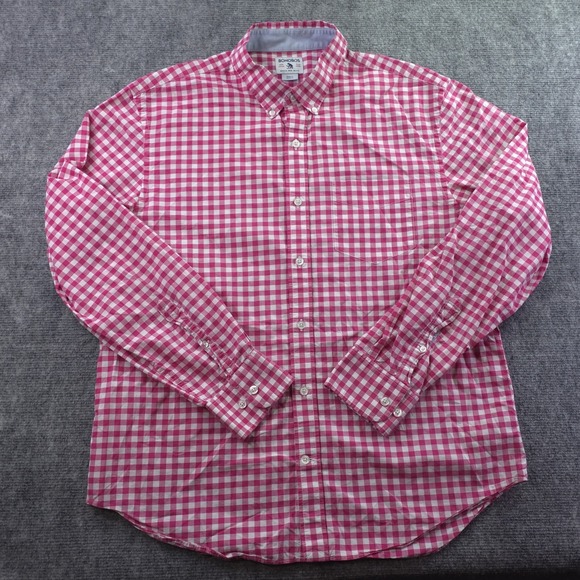 Bonobos Other - Bonobos Shirt Large Pink Check Long Sleeve Button Down Cotton Pocket